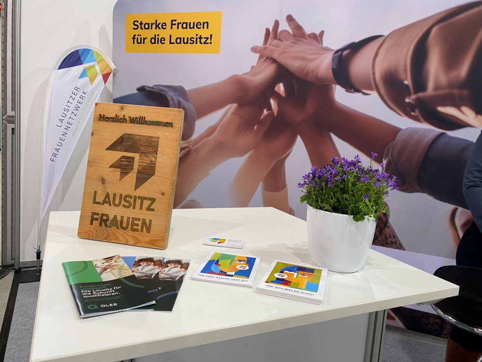 Stand der Lausitz Frauen © Maria Göckeritz
