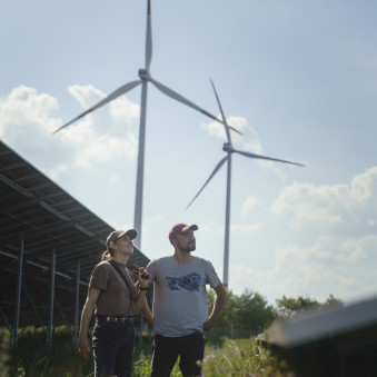 ZAK-Teilnehmende besichtigen den Energiepark Lausitz.