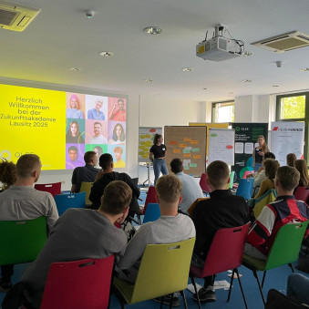 © QLEE/Hanna Ahrenberg Die ersten erarbeiteten Ergebnisse und Impulse wurden vorgestellt.